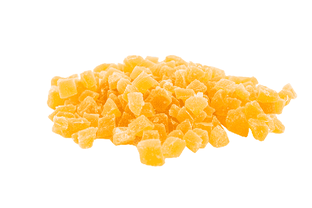 dried pineapple cubes