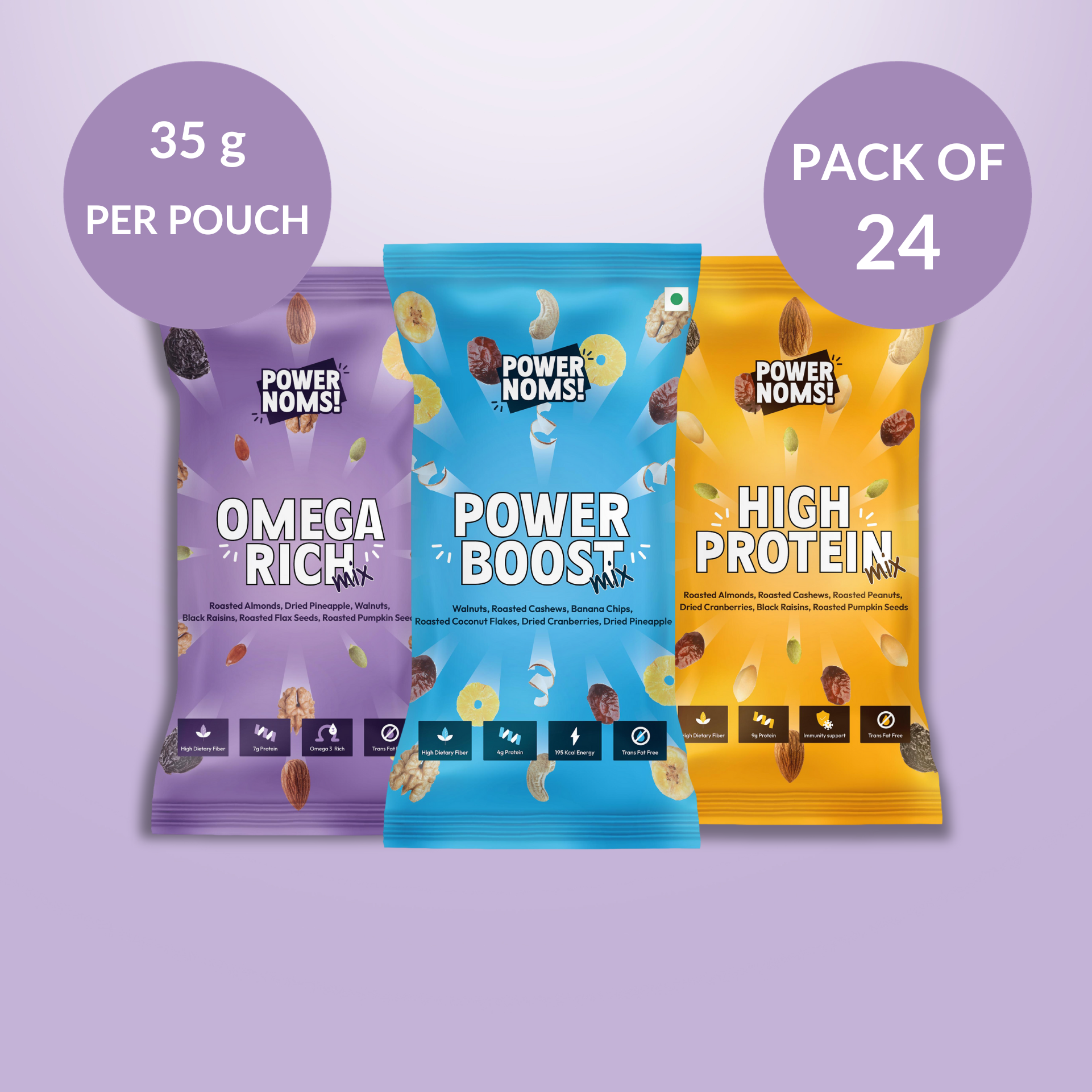 powernoms complete health pack mix pack of 24