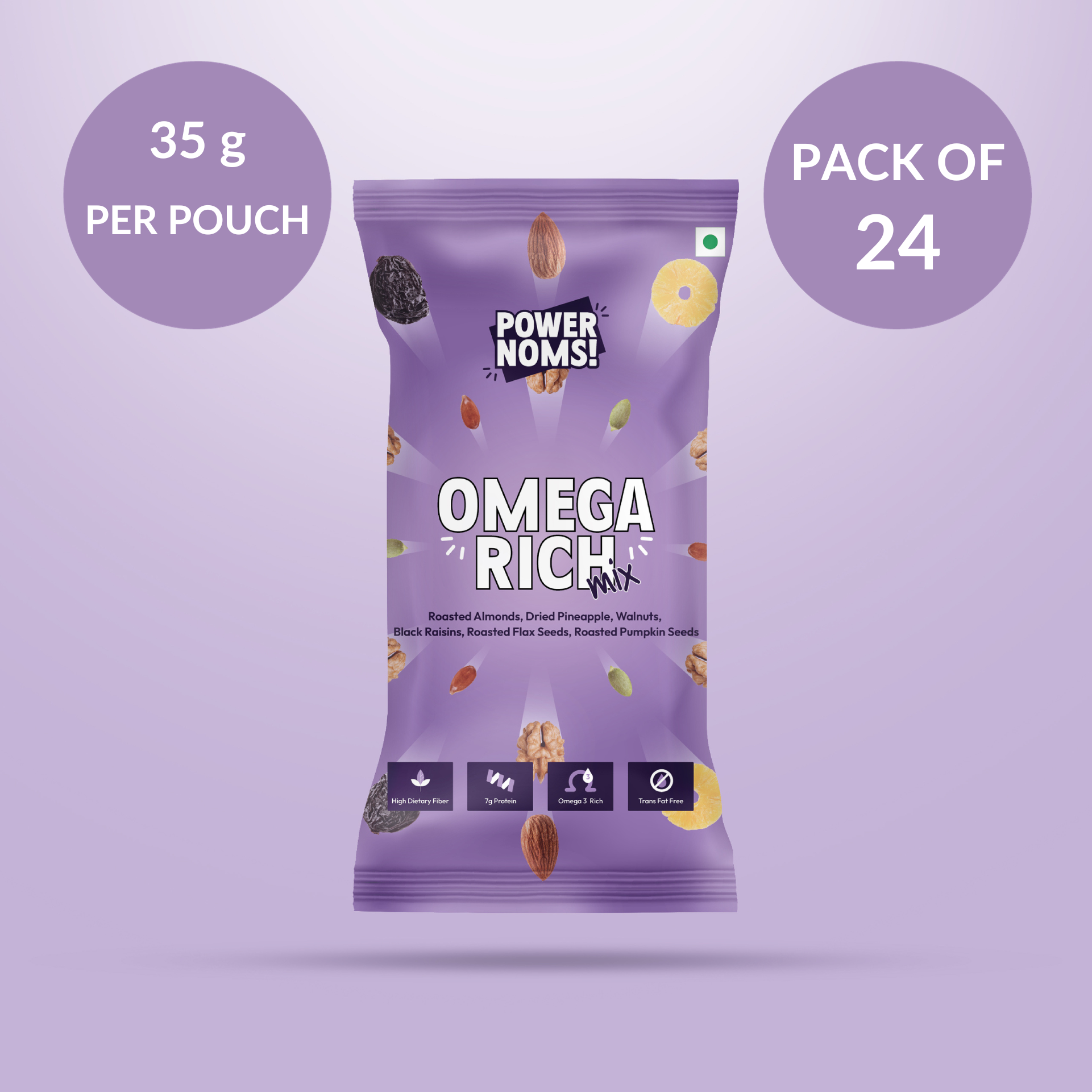 powernoms omega rich mix pack of 24